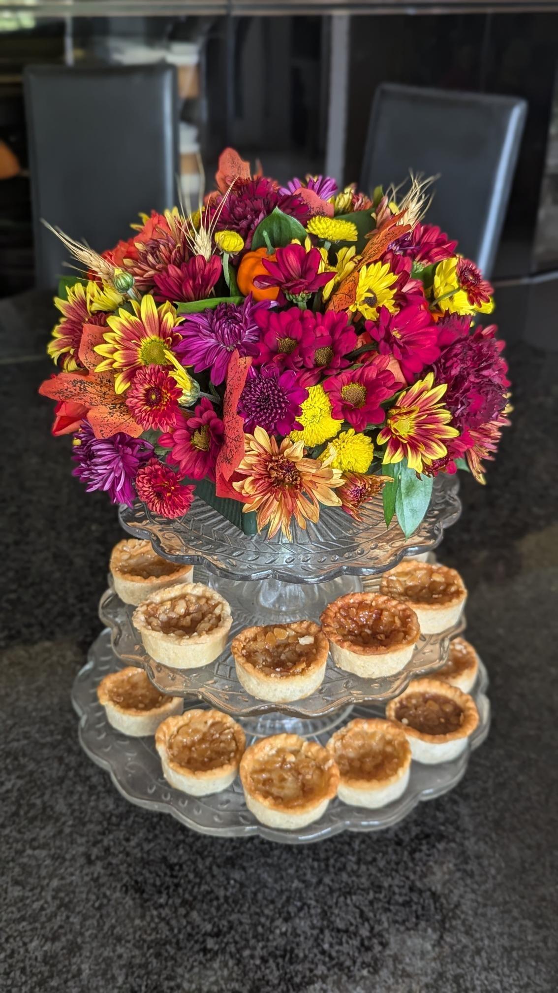 Thanksgiving Pies and Petals