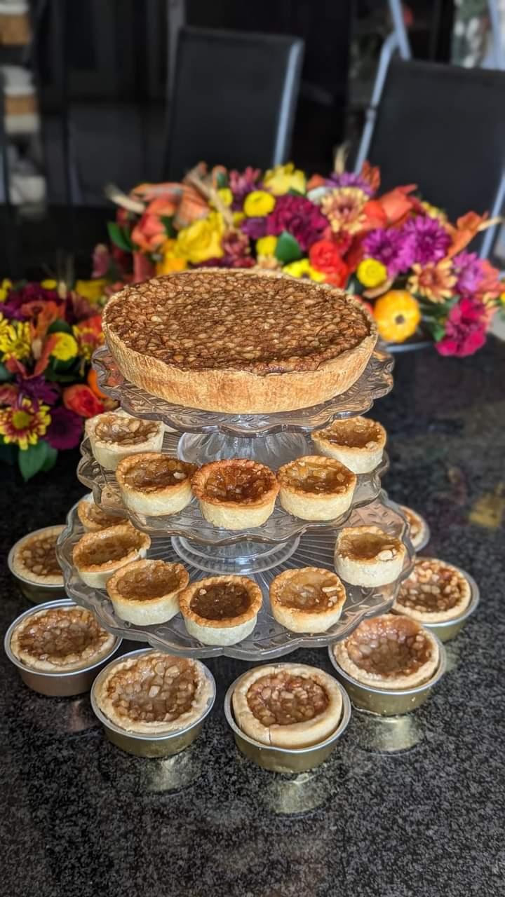 Thanksgiving Pies and Petals