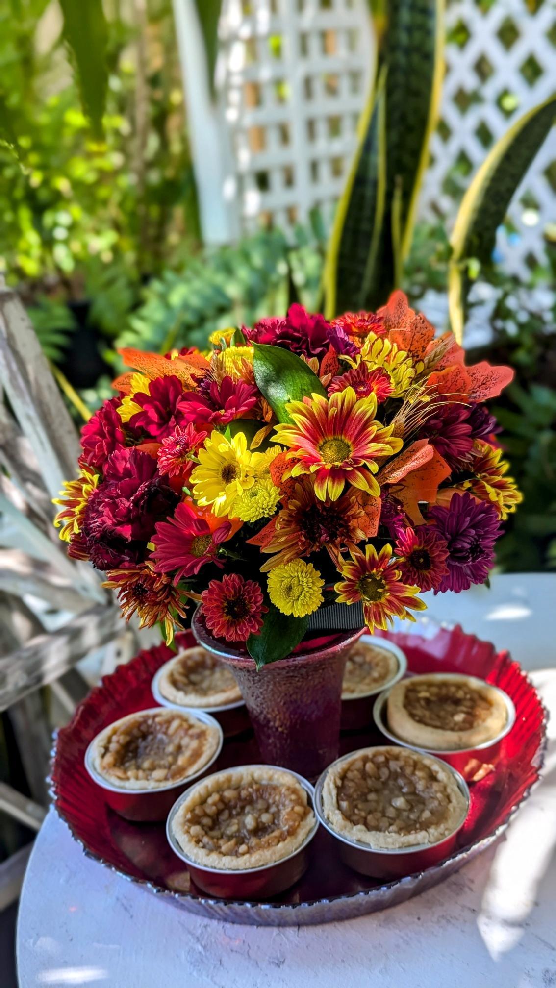 Thanksgiving Pies and Petals